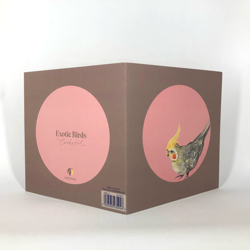 Cockatiel Greeting Card