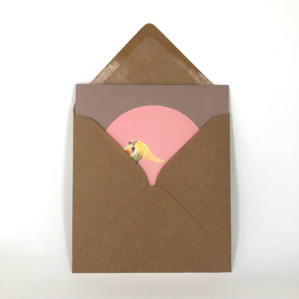 Cockatiel Greeting Card