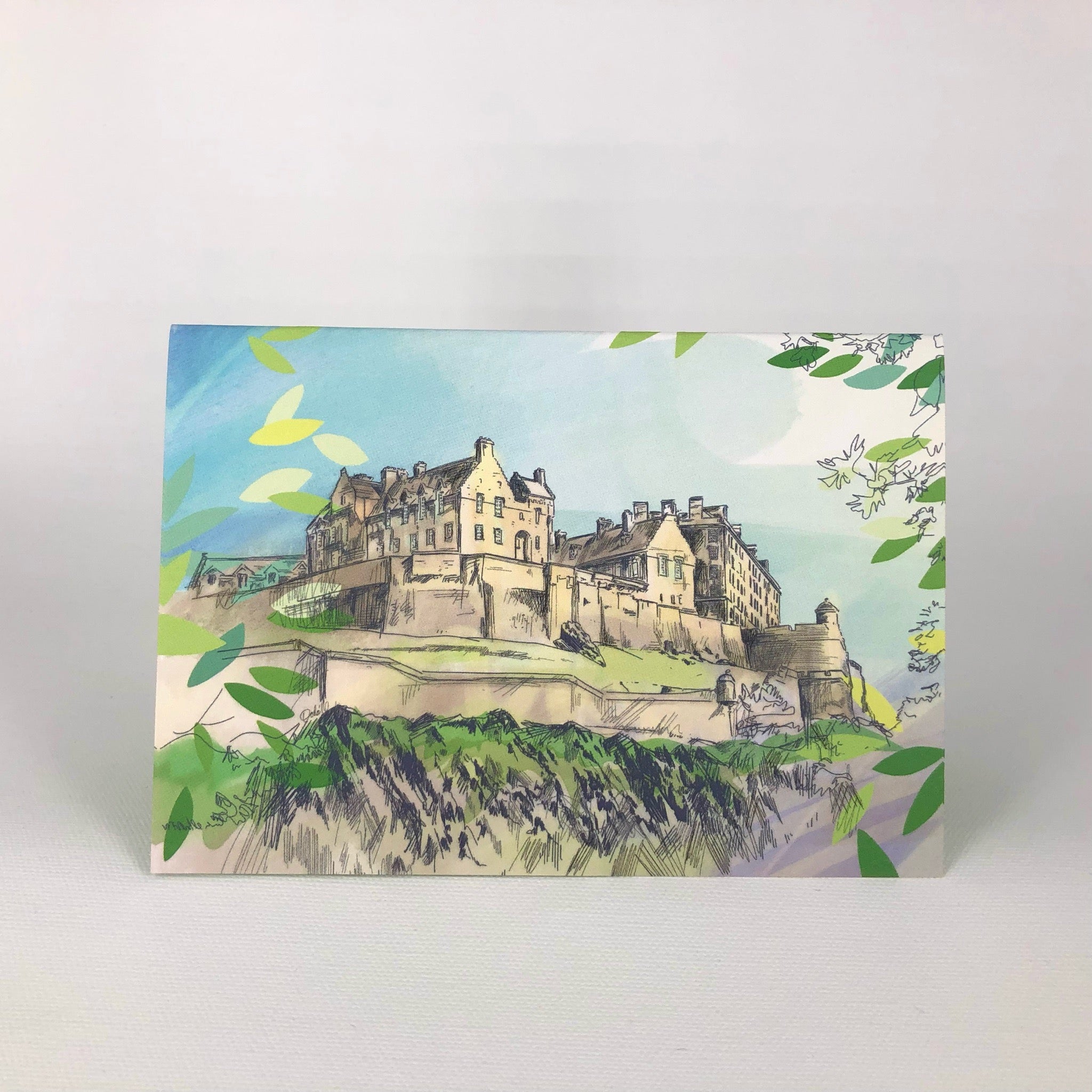 Edinburgh Castle Greeting Card