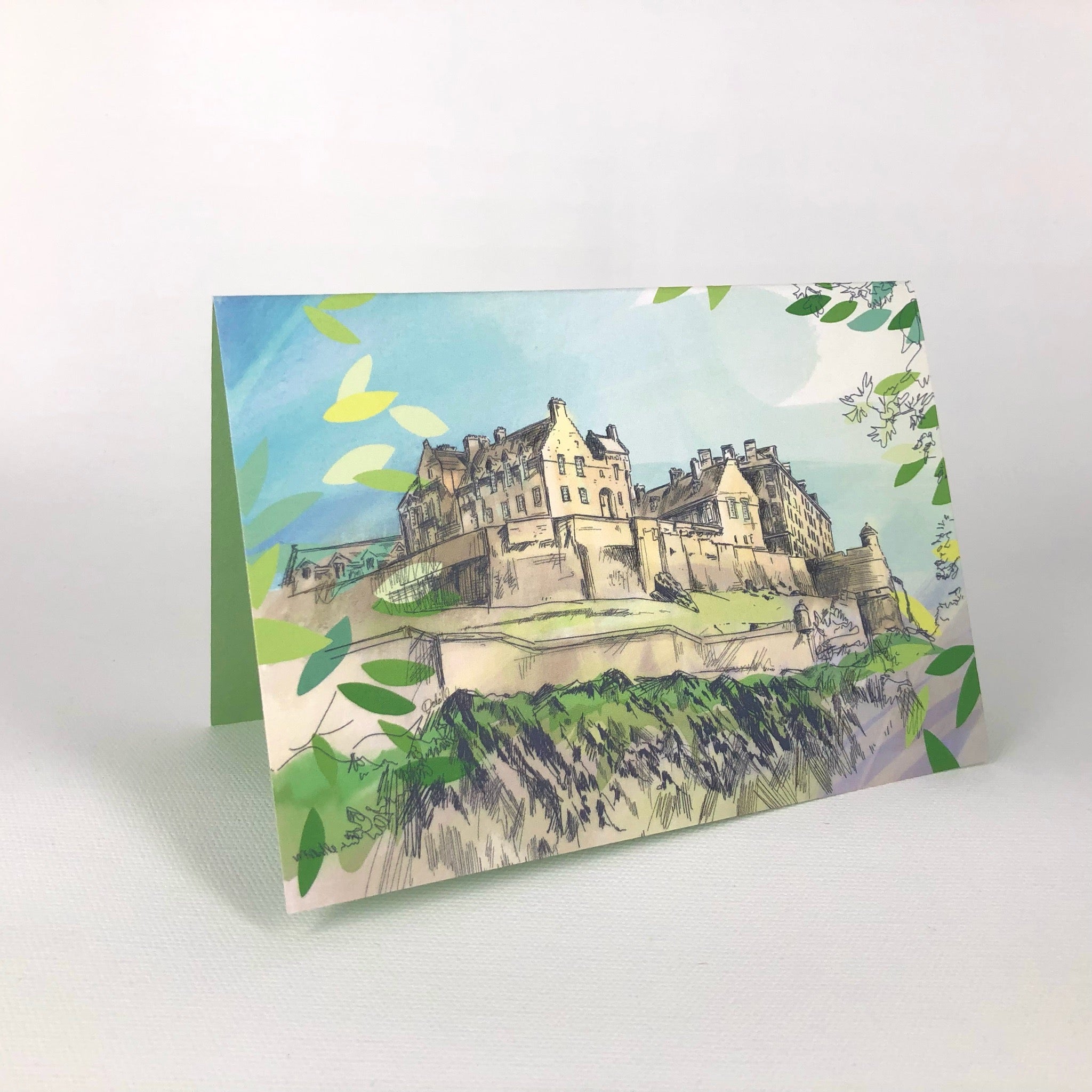 Edinburgh Castle Greeting Card