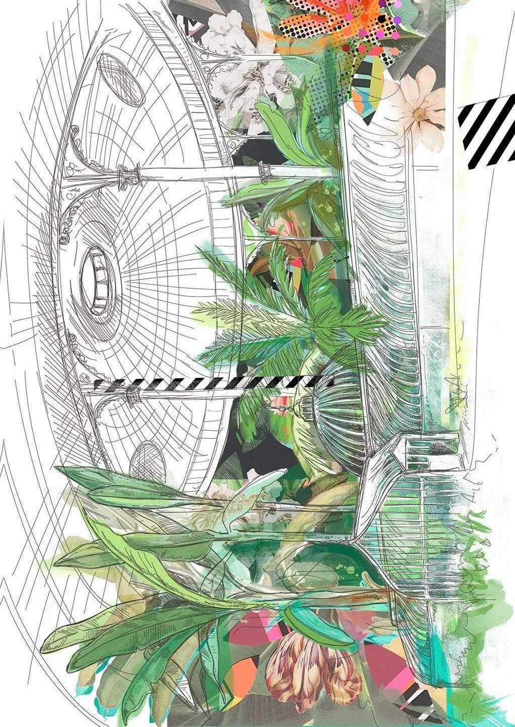 KIbble Palace Glasgow Greeting Card - (Trade Pack 6)