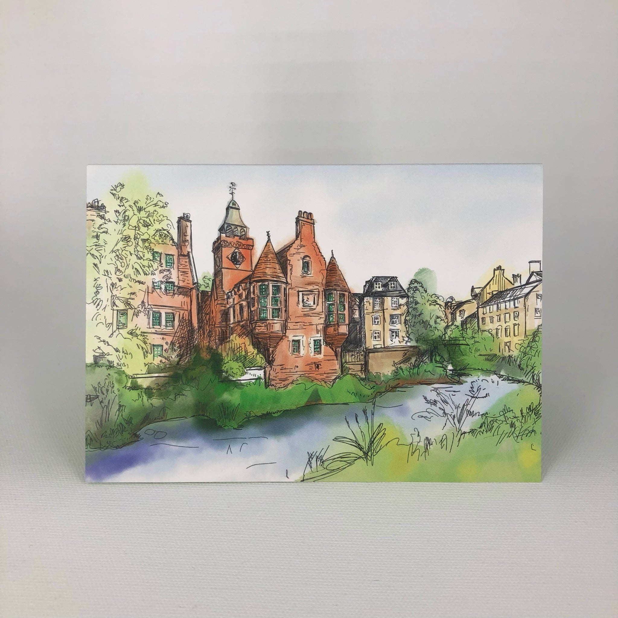 Water of Leith & Dean Village Greeting Card