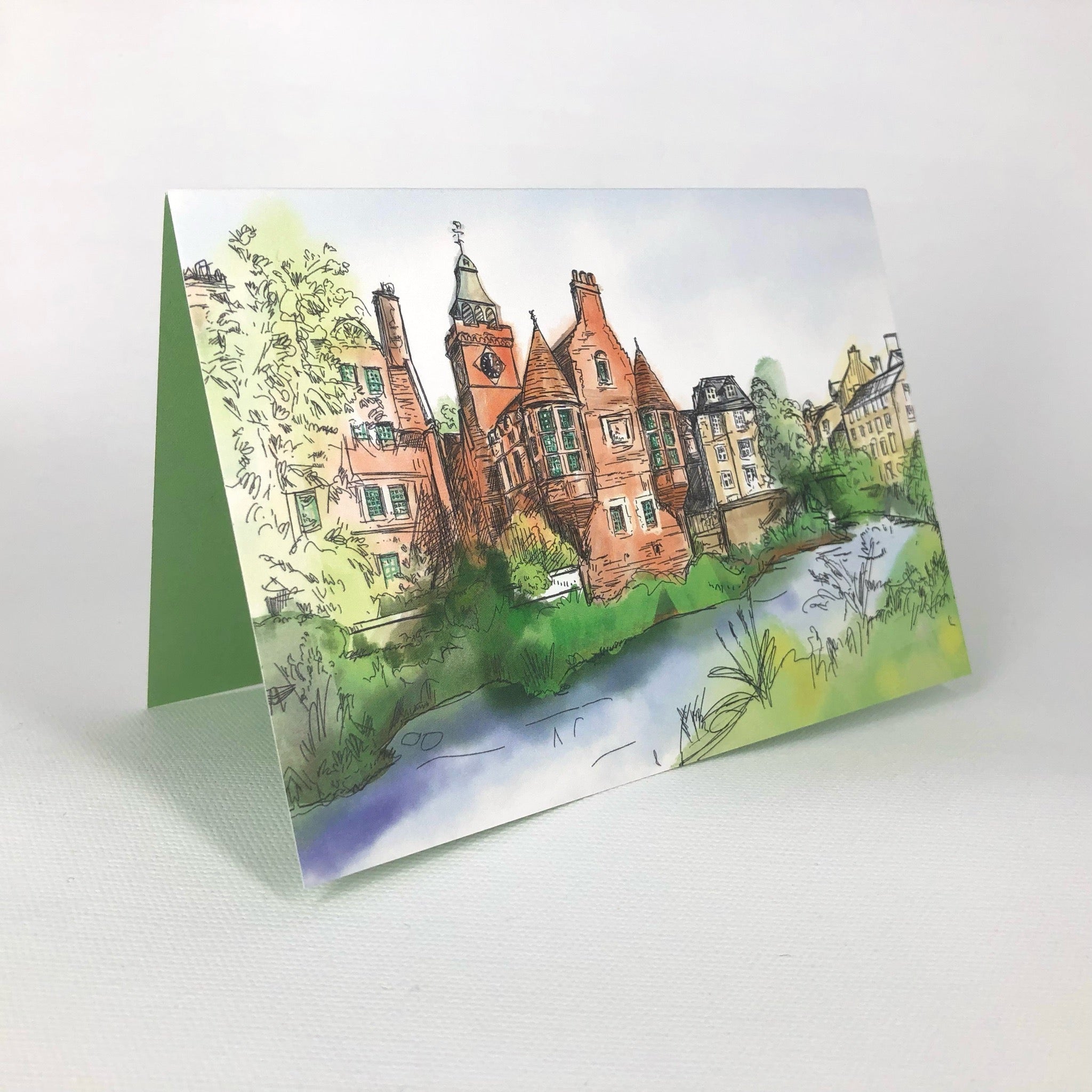 Water of Leith & Dean Village Greeting Card