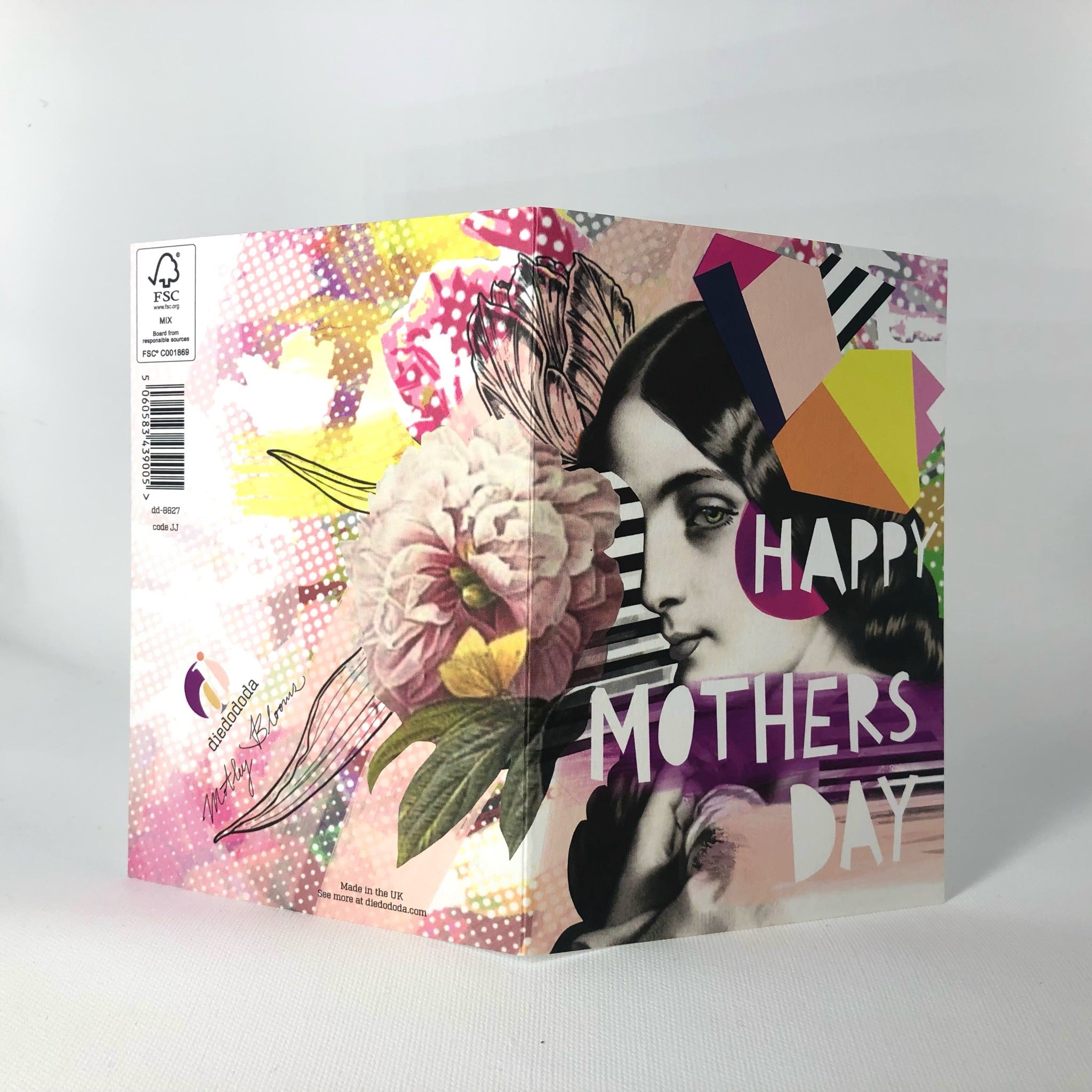 Motley Blooms - Mothers Day Greeting Card