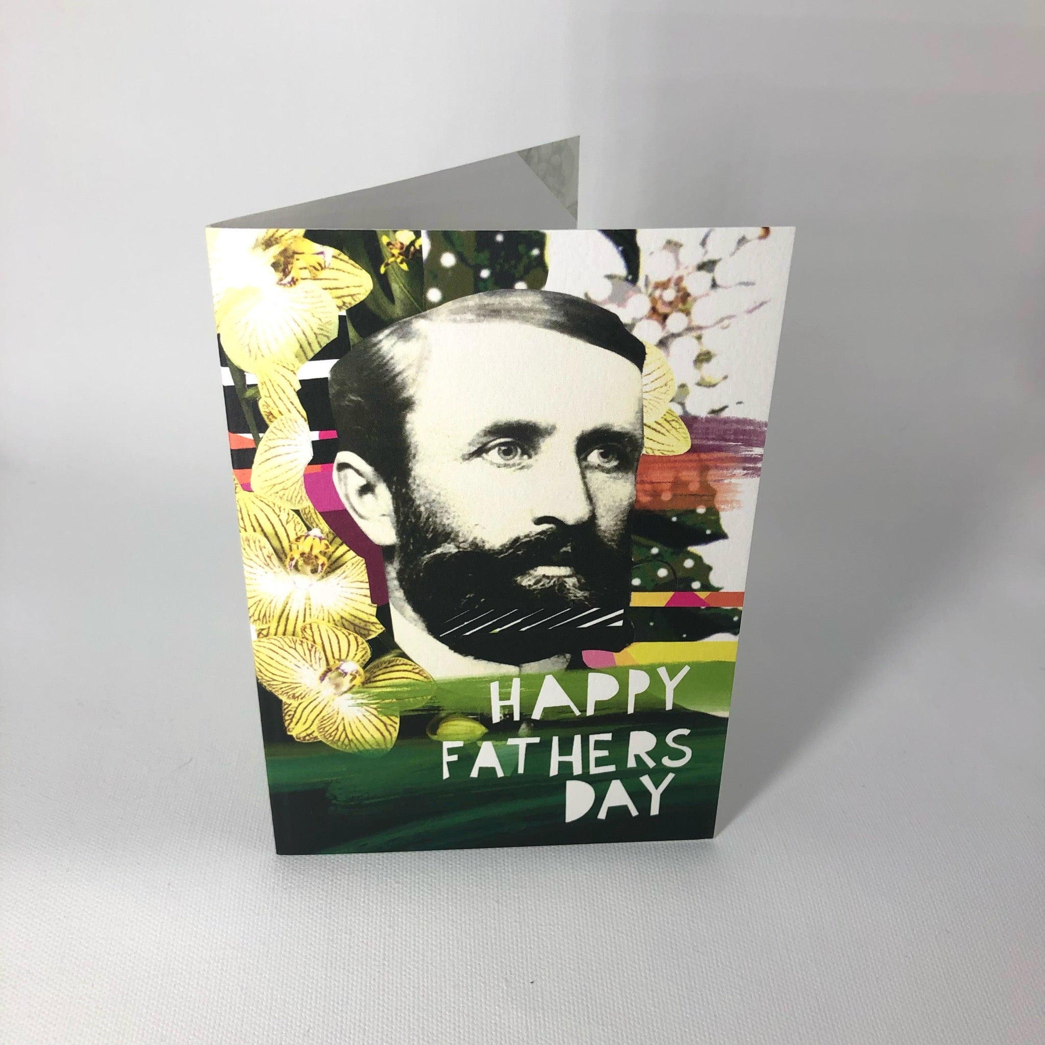 Motley Blooms - Fathers Day Greeting Card