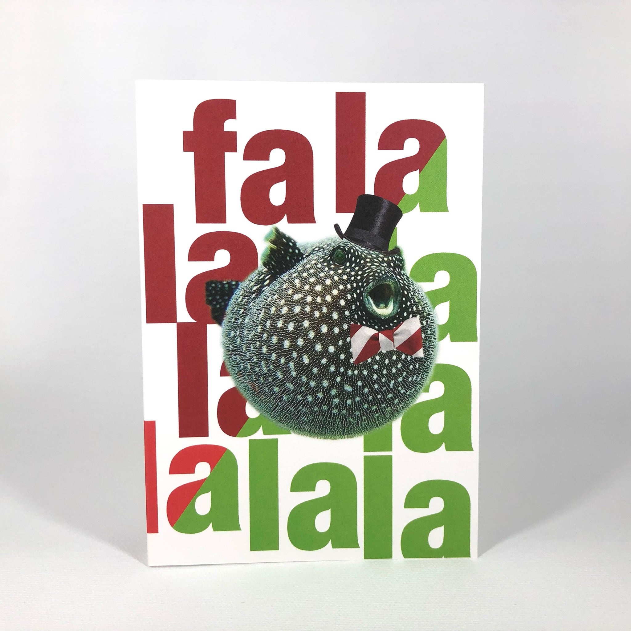 Fa La La La La Christmas Greeting Card