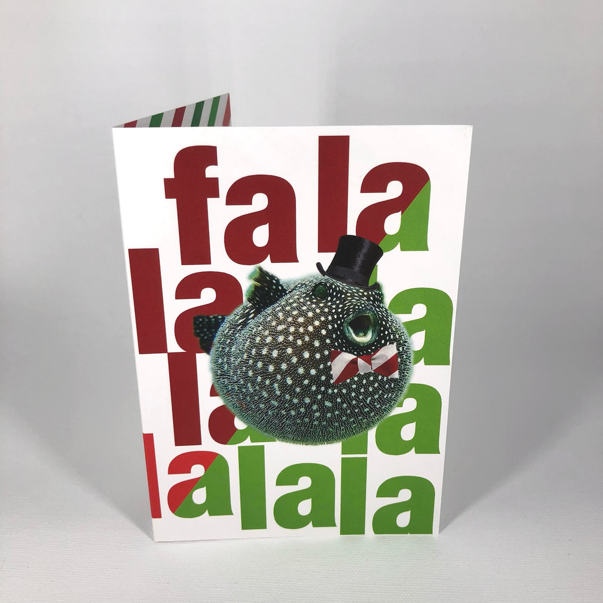Fa La La La La Christmas Greeting Card