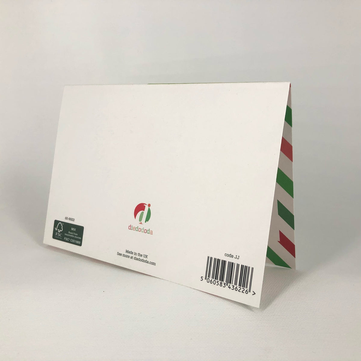 With Bells On Christmas Greeting Card