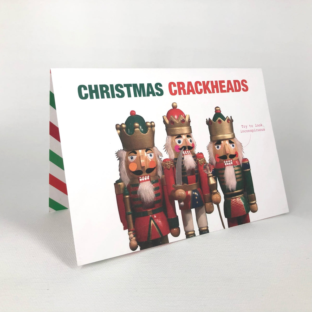 Christmas Crackheads Greeting Card