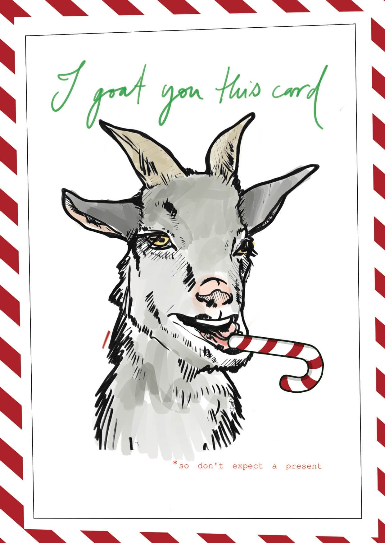 I Goat You This Card