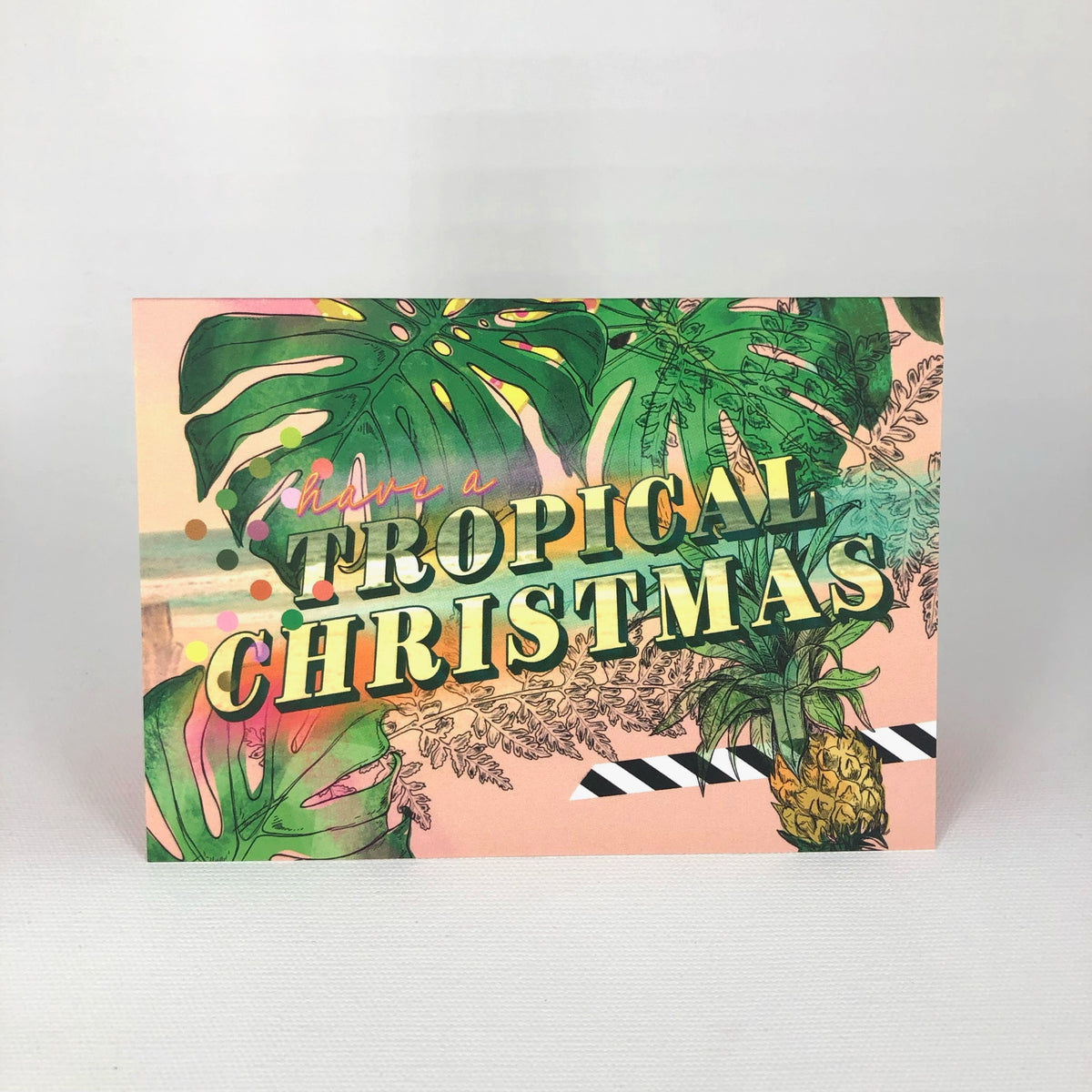 Tropical Christmas Card