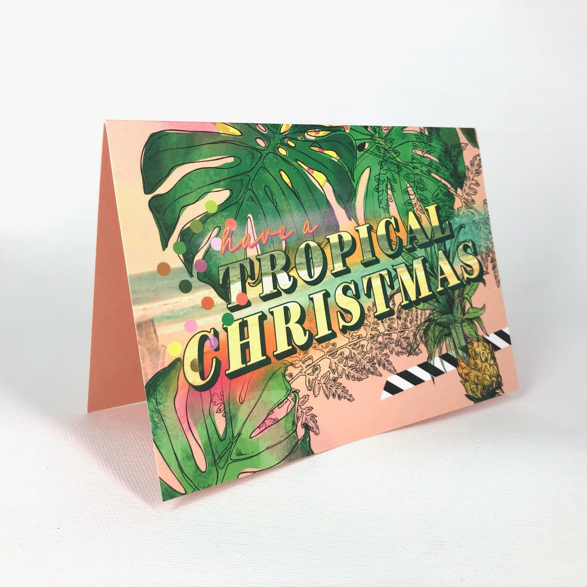 Tropical Christmas Card