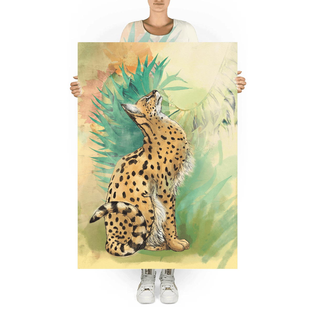 Spring Steppe A4 Giclée Print