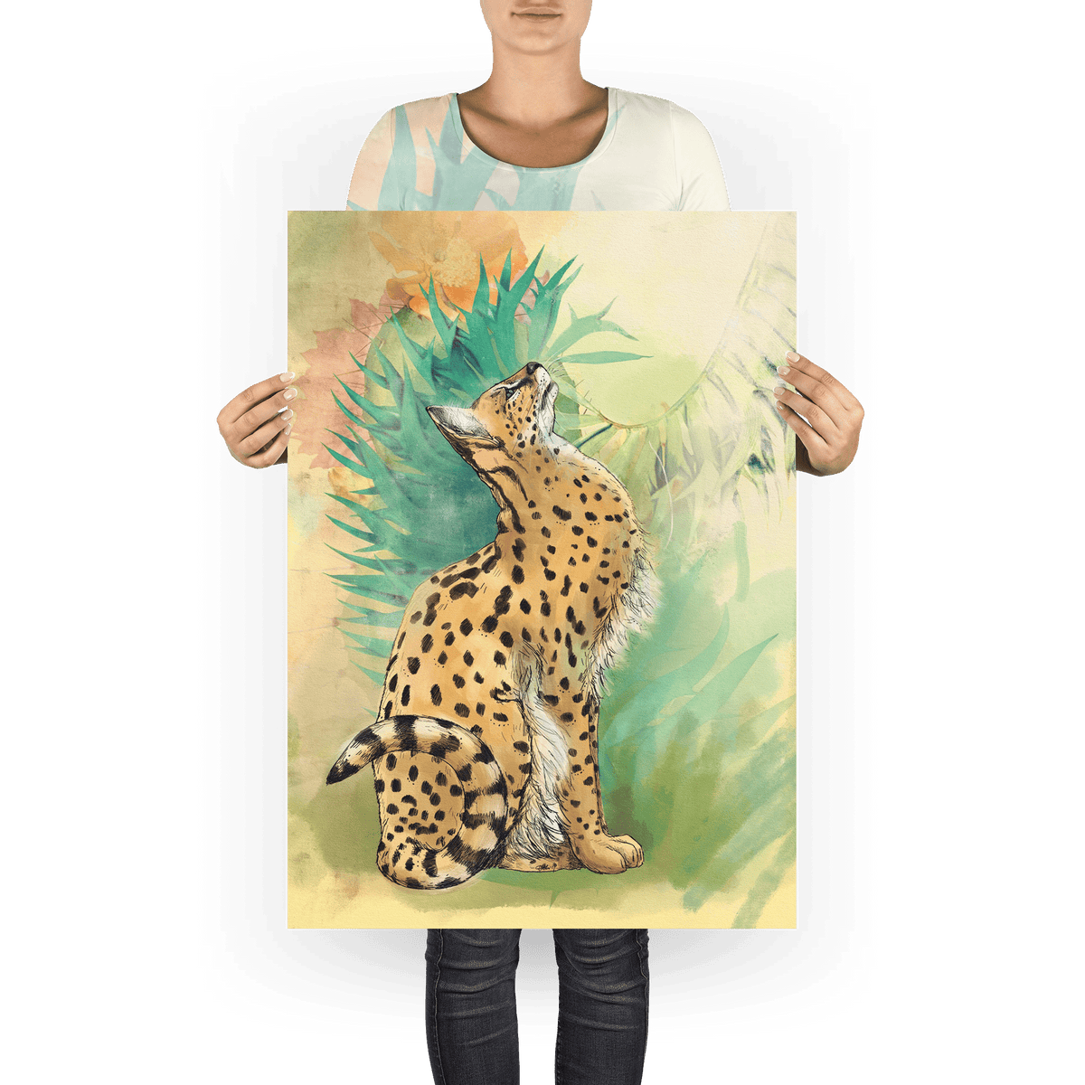 Spring Steppe A4 Giclée Print