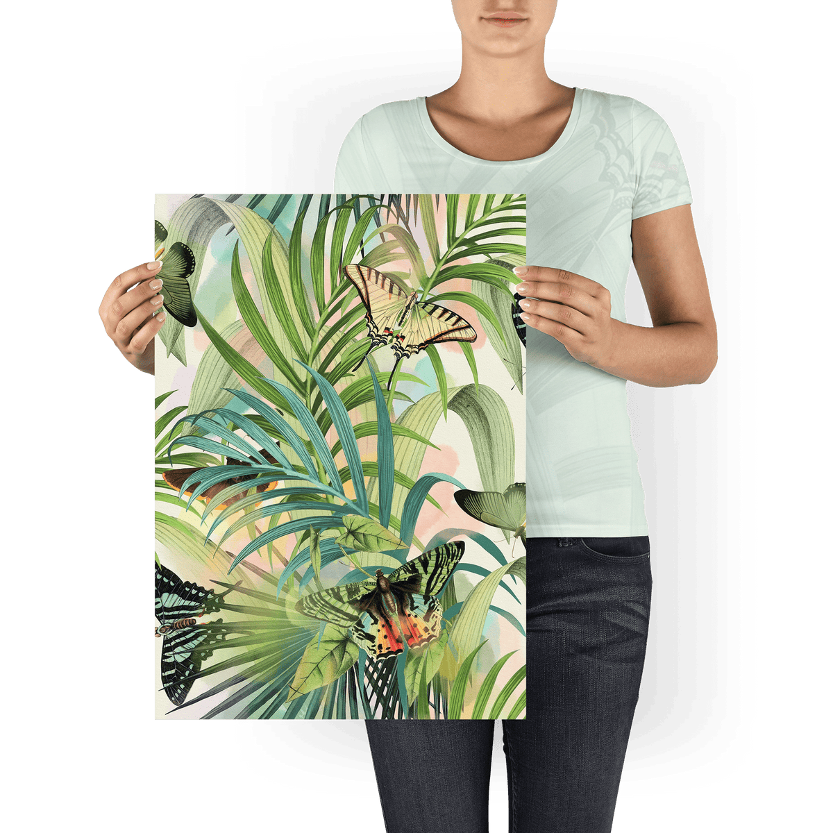 Fluttering Flora A2 Giclée Print