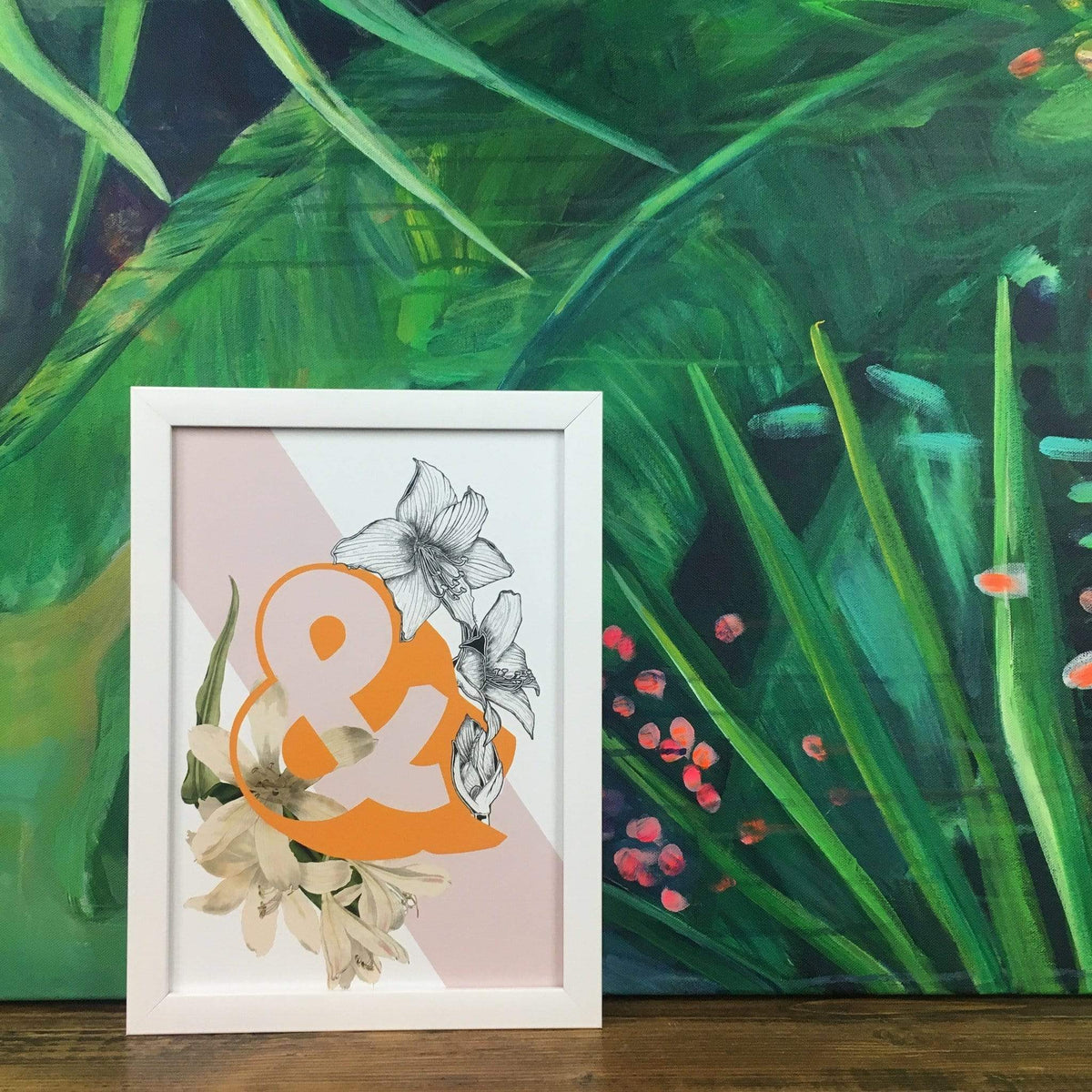 Botanical Alphabet & A4 Print