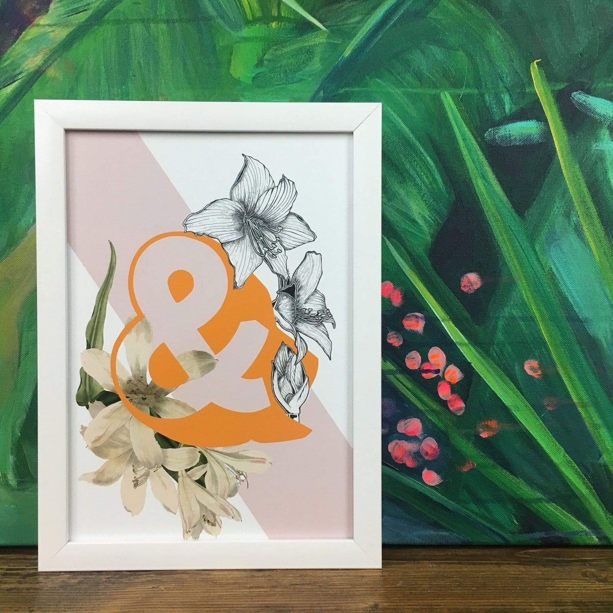 Botanical Alphabet & A2 Print
