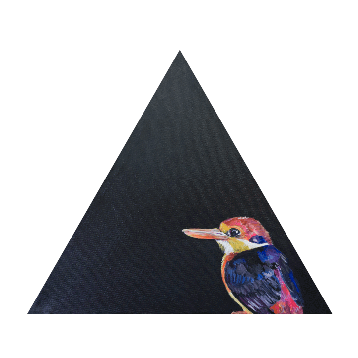 Asian Kingfisher 8" Giclée Print
