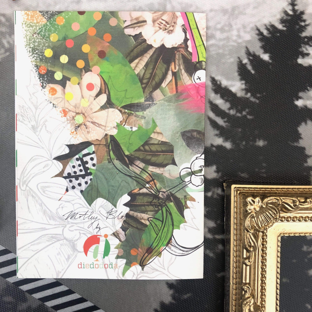 Motley Blooms - Make Merry Greeting Card