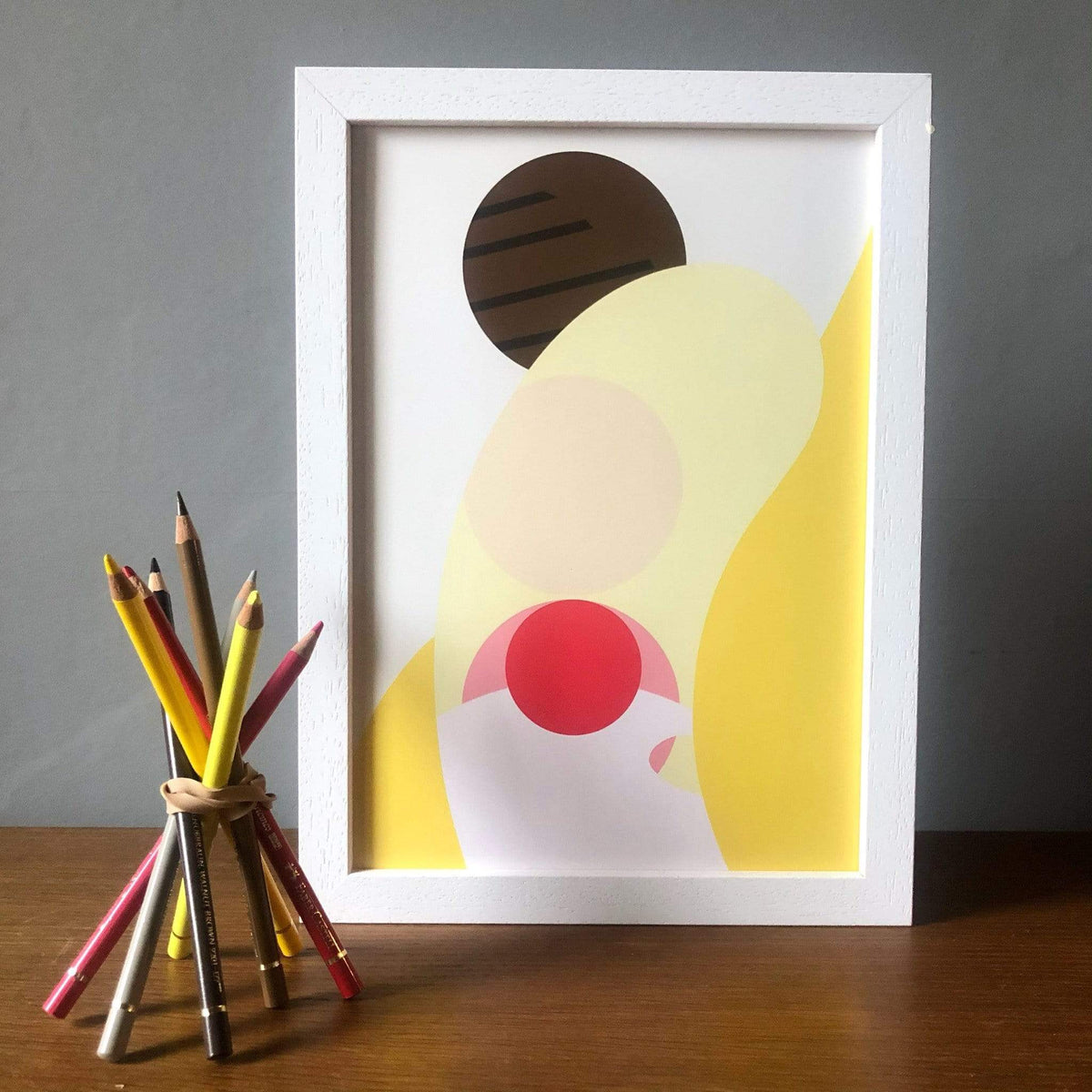Banana Split A4 Print