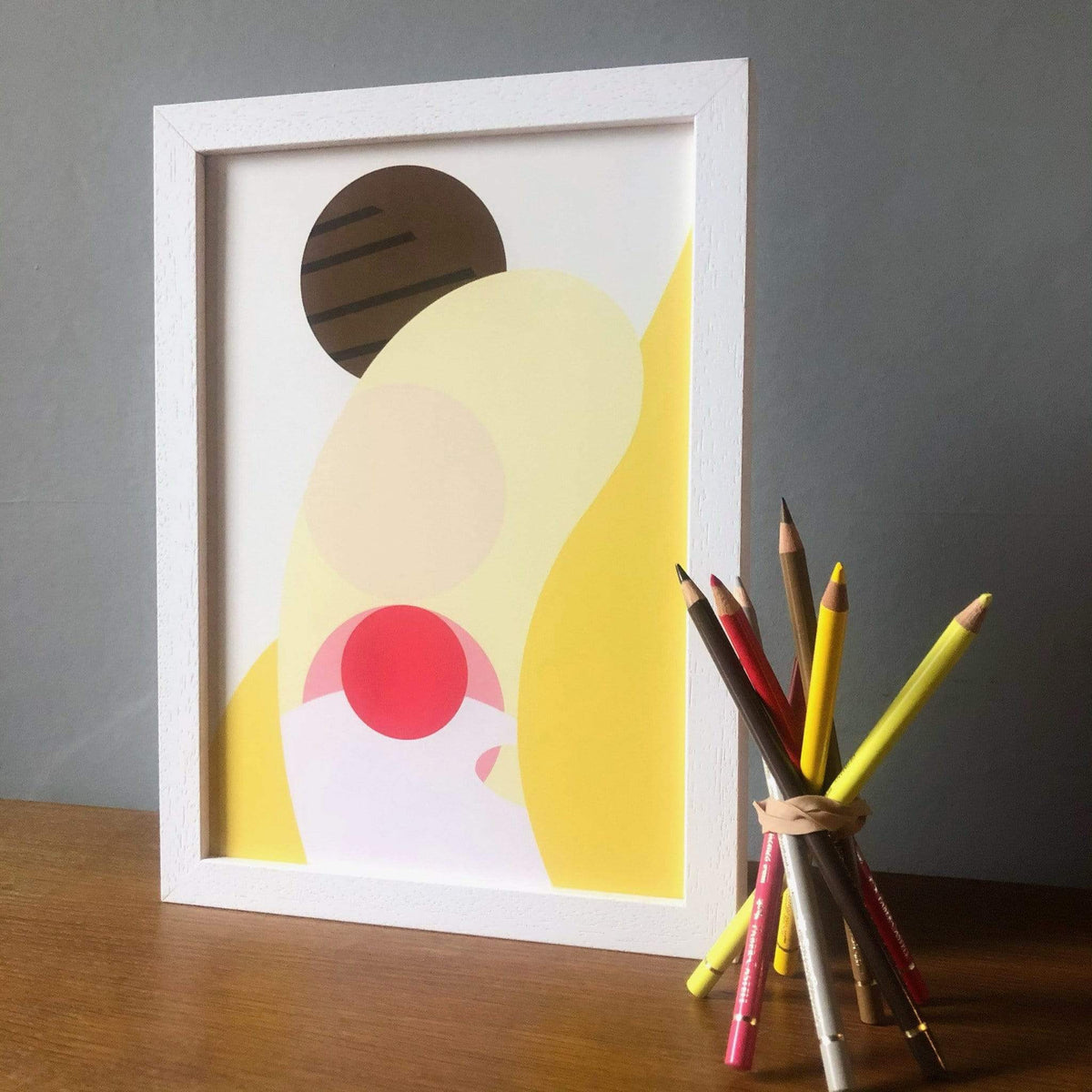 Banana Split A4 Print