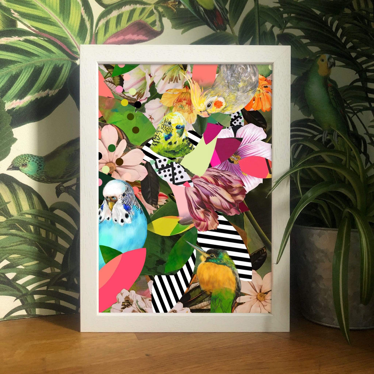 Beaky Botanicals A2 Print