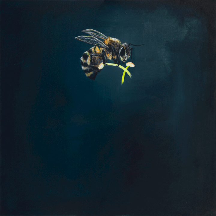 Bee 8" Giclée Print