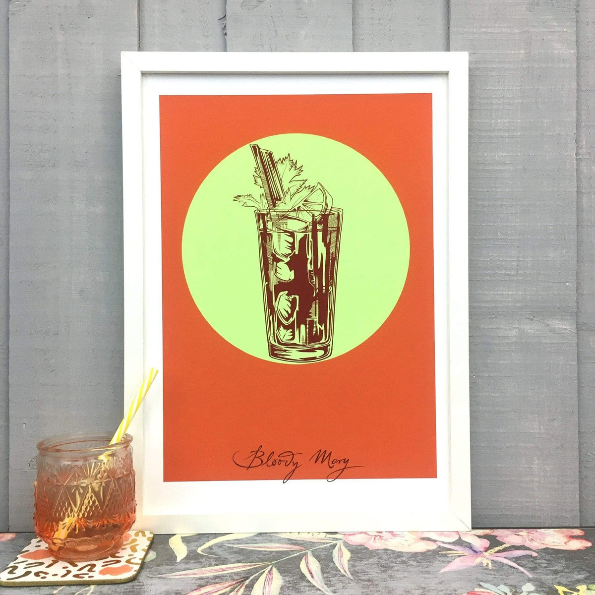 Bloody Mary A3 Giclée Print