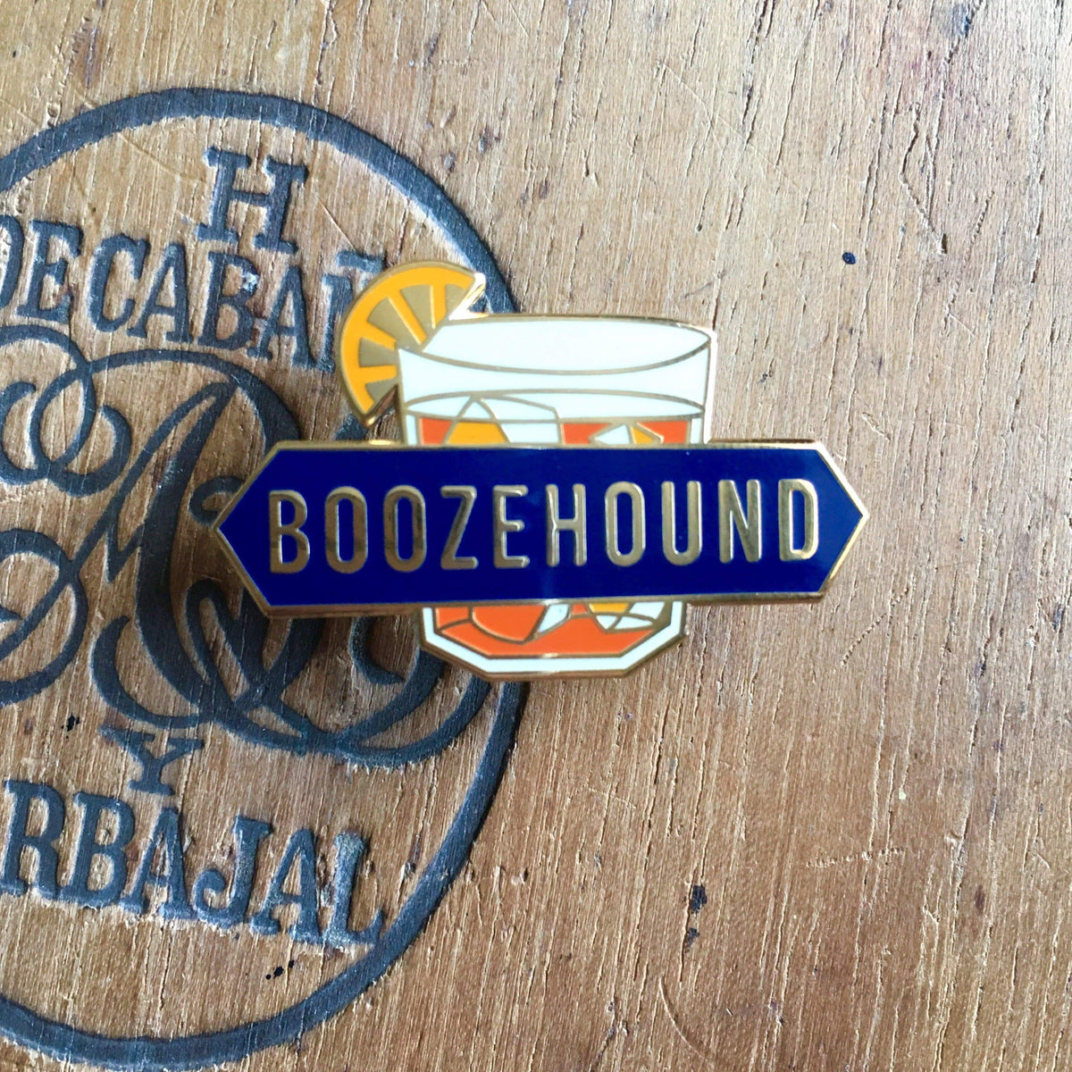 Boozehound Pin