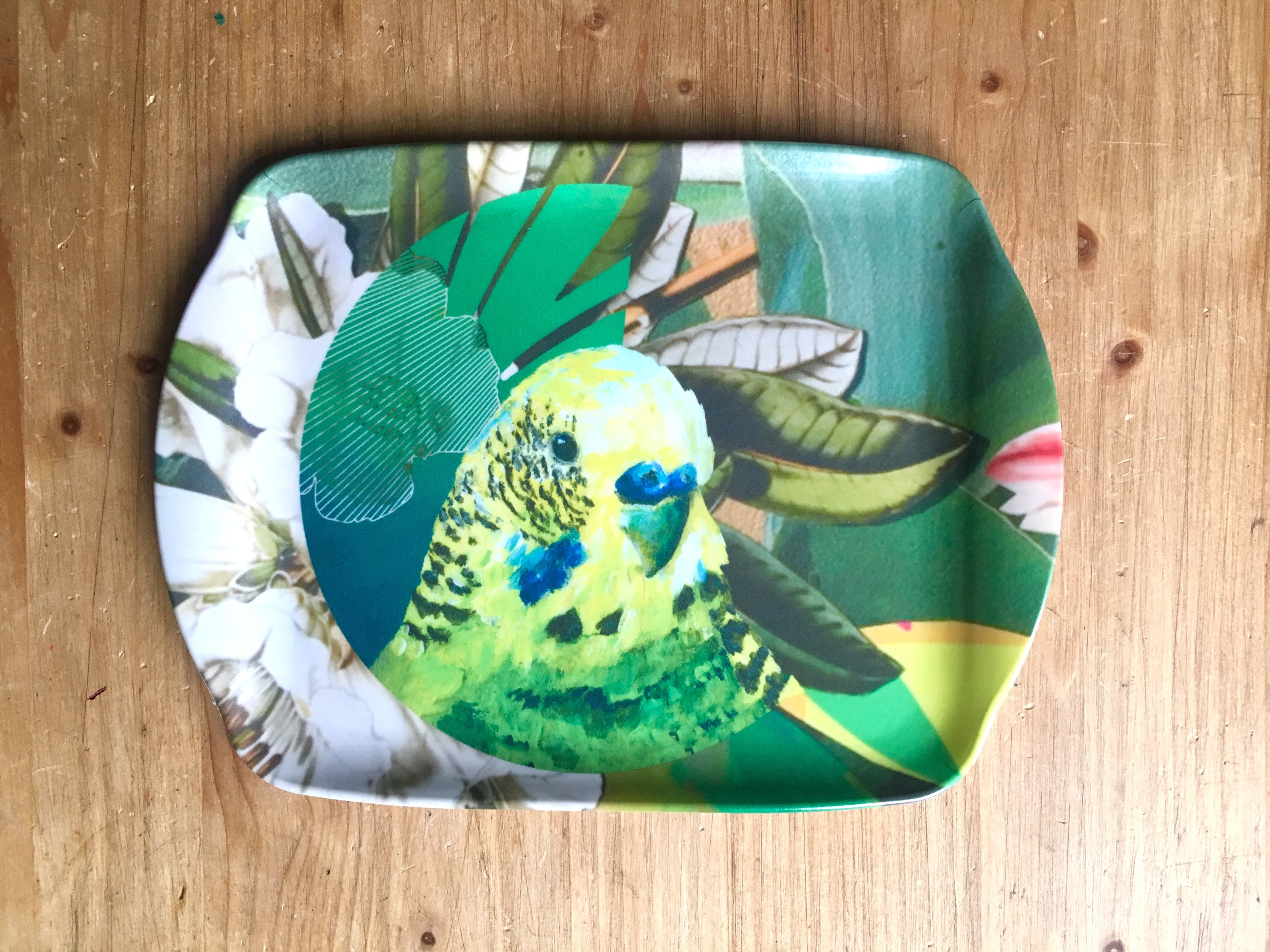 Budgie Scatter Tray