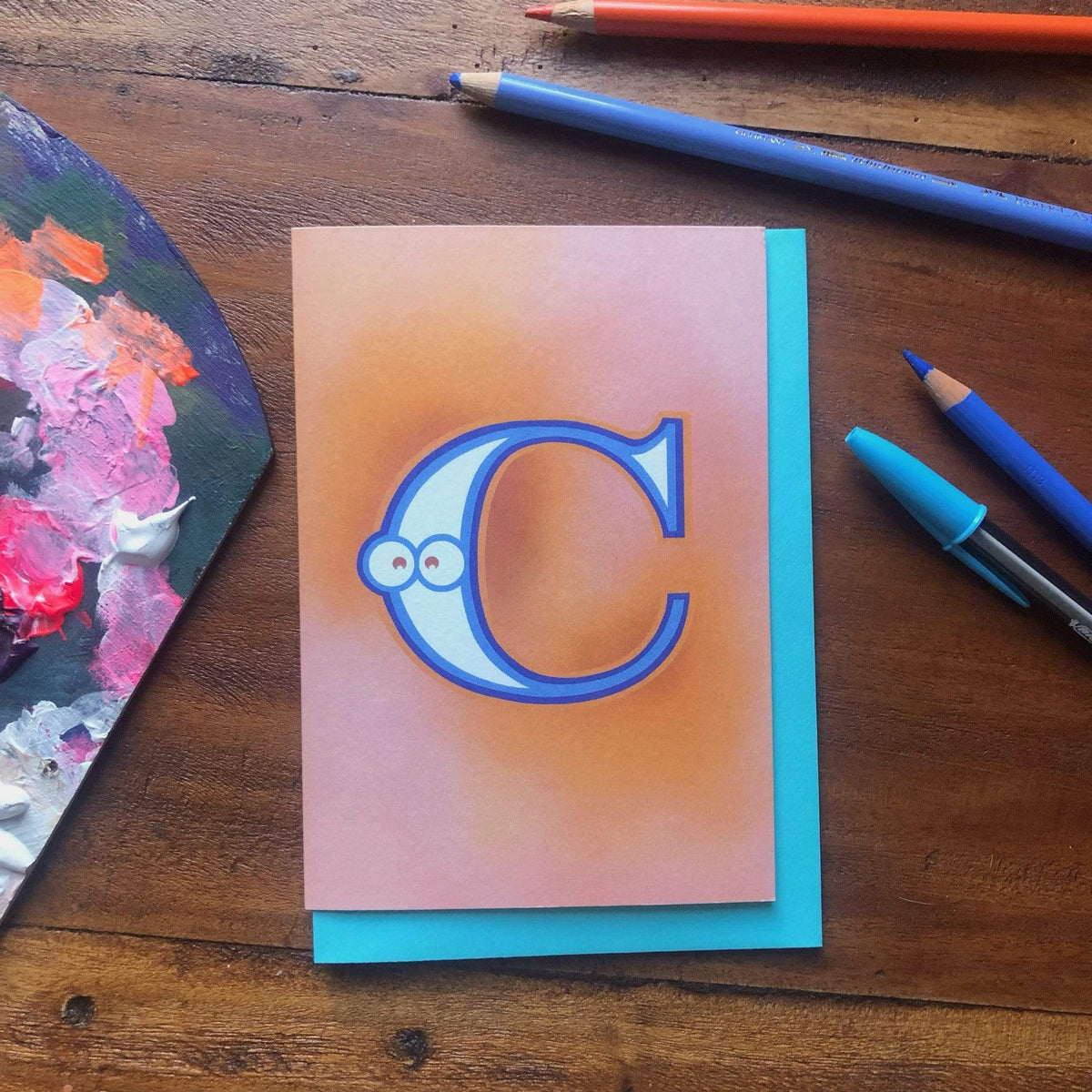 The Jolly Type C Greeting Card - (Trade Pack 6)