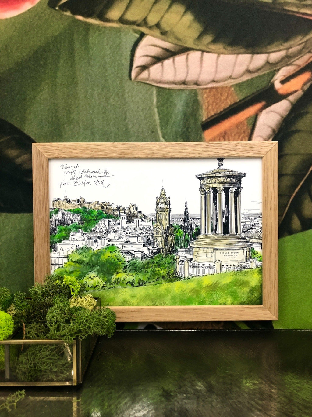 Calton Hill Edinburgh A3 Print
