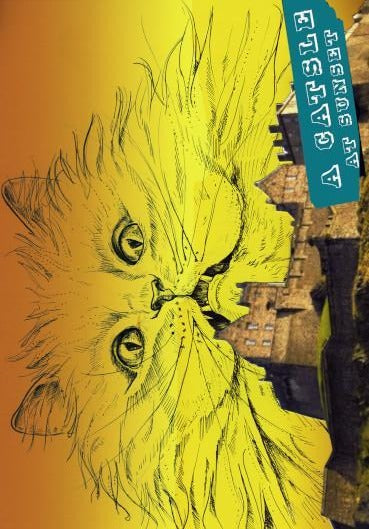 Catsle Kitty Greeting Card