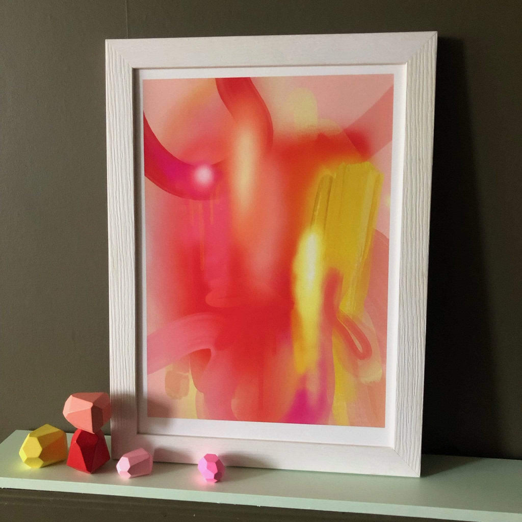 Chromatose No.02/Red A2 Giclée Print