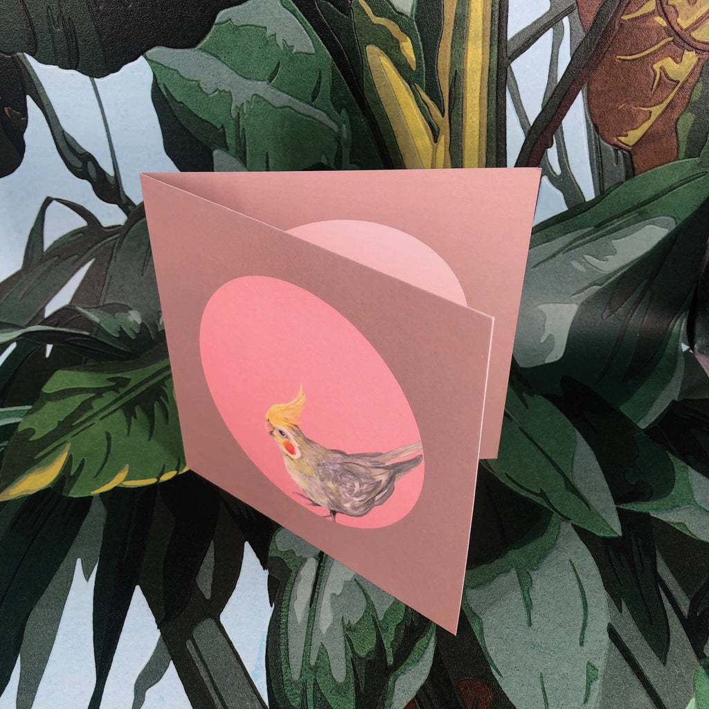 Cockatiel Greeting Card