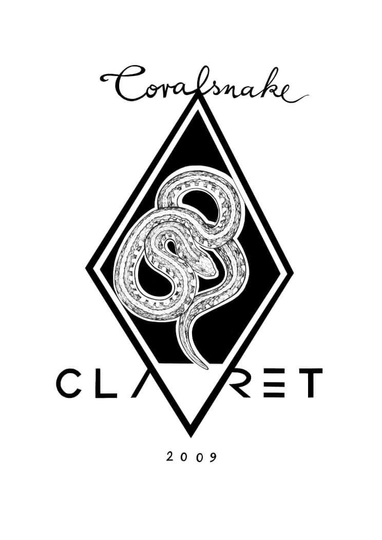 Coralsnake Claret A4 Print