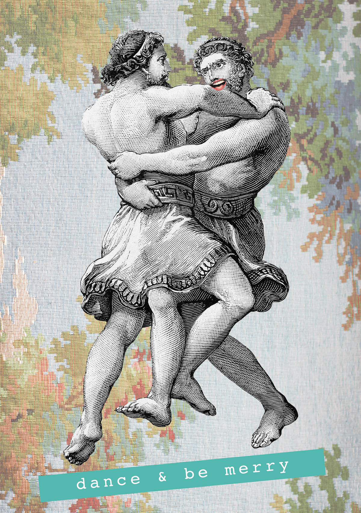 Dance & Be Merry Greeting Card