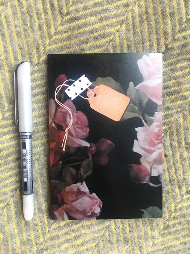 Dark Floral Pocket Notebook
