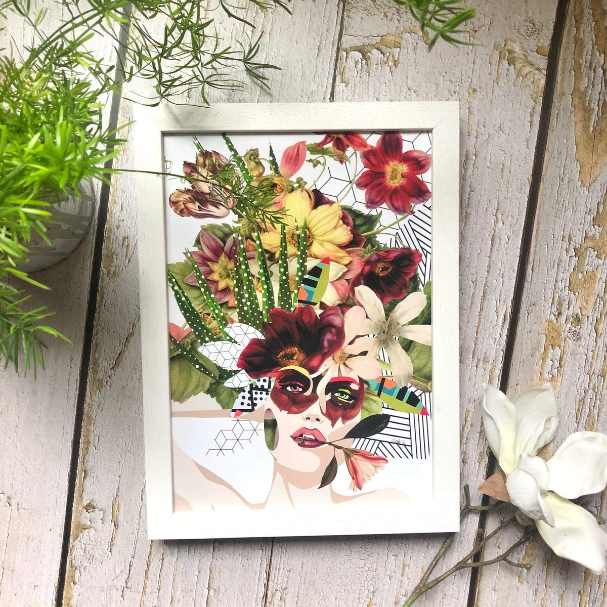 Daydreamer Collage A2 Print