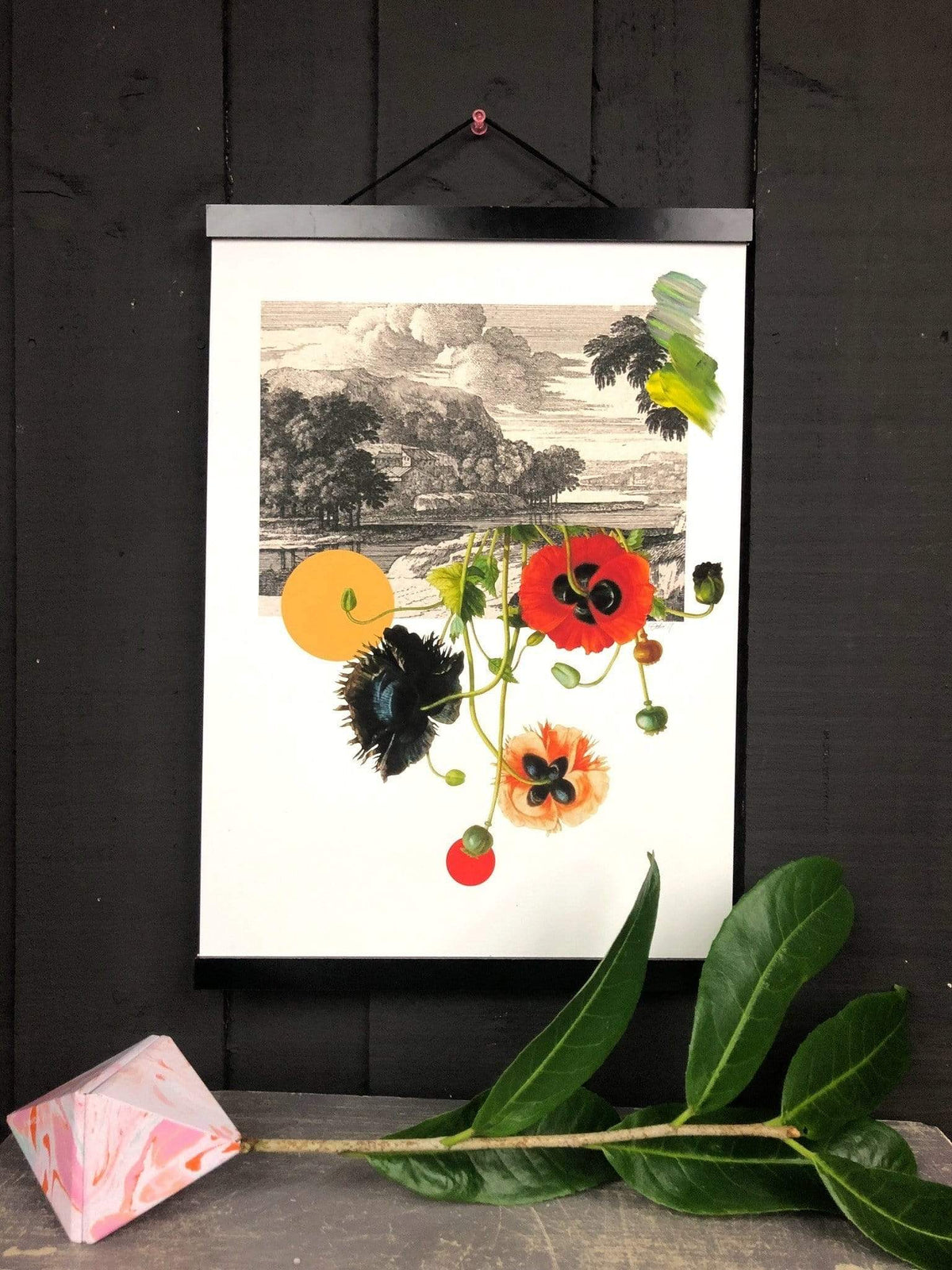 Eins Brushstrokes & Botanicals A3 Print