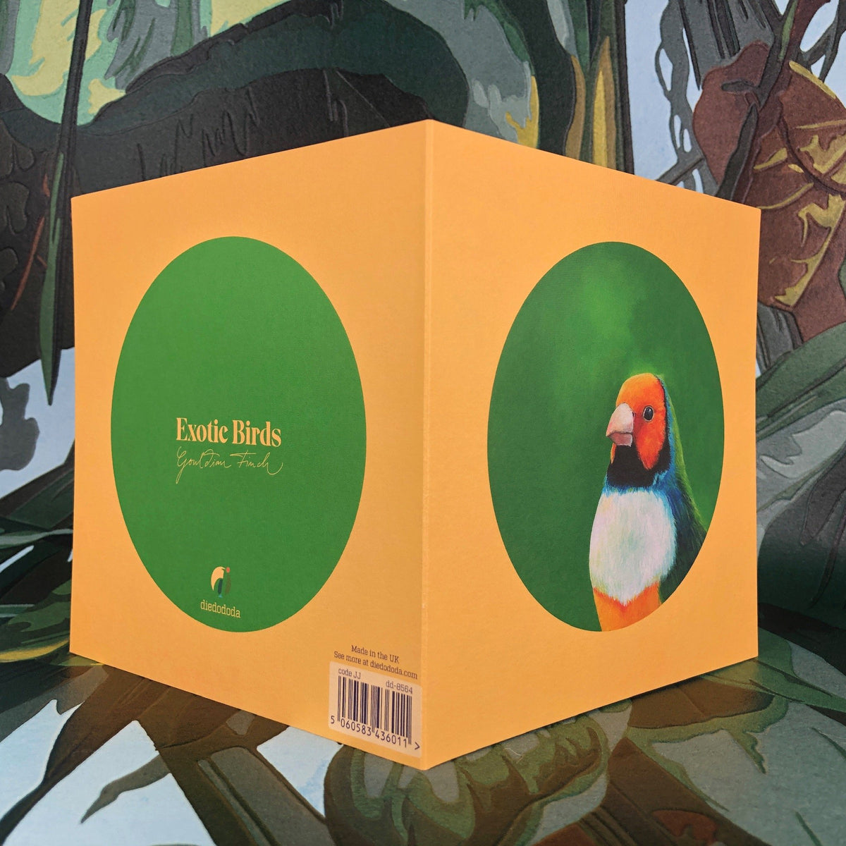 Gouldian Finch Greeting Card