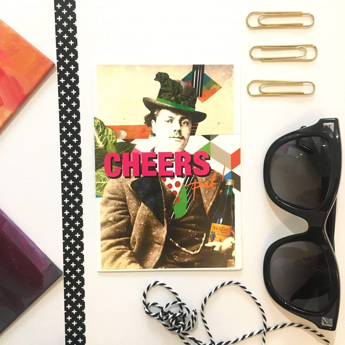 Cheers Pal Greeting Card
