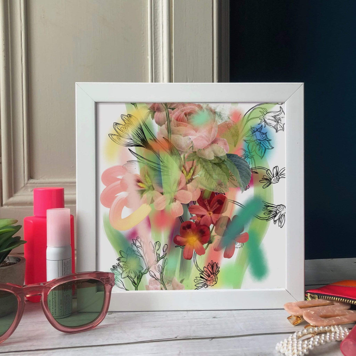 Florale 12" Giclée Print