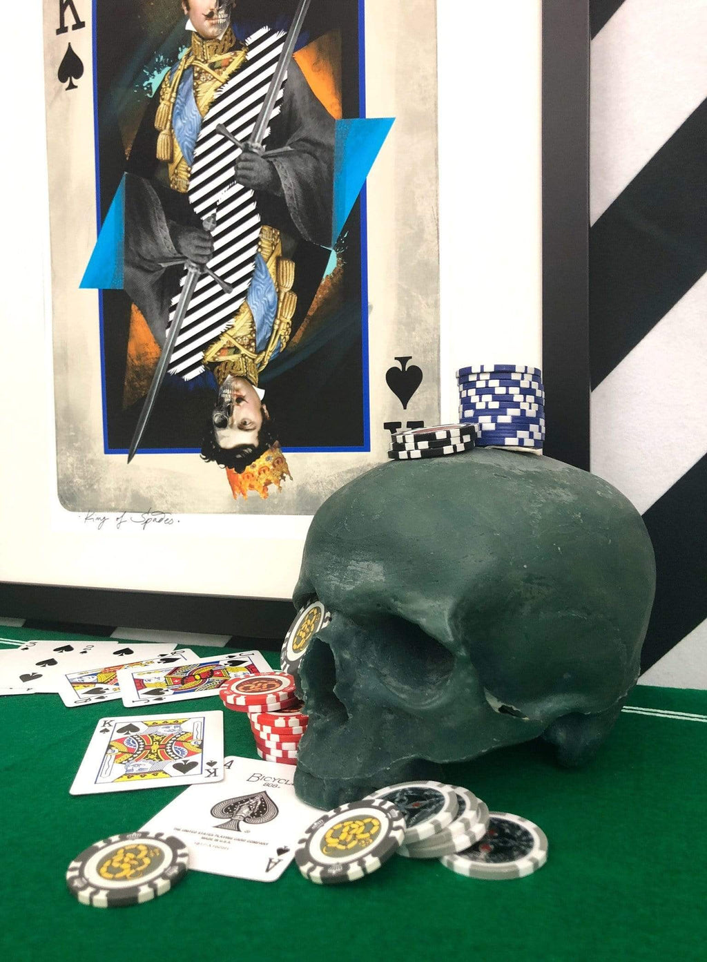 King Of Spades A3 Print