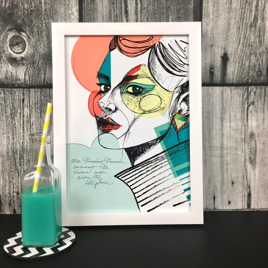 Diamond A4 Print