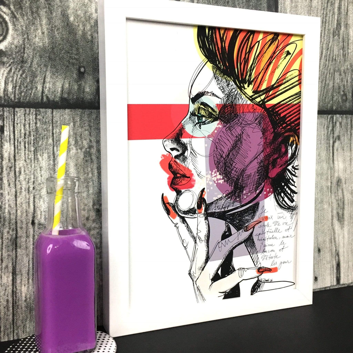 Bacon A2 Print