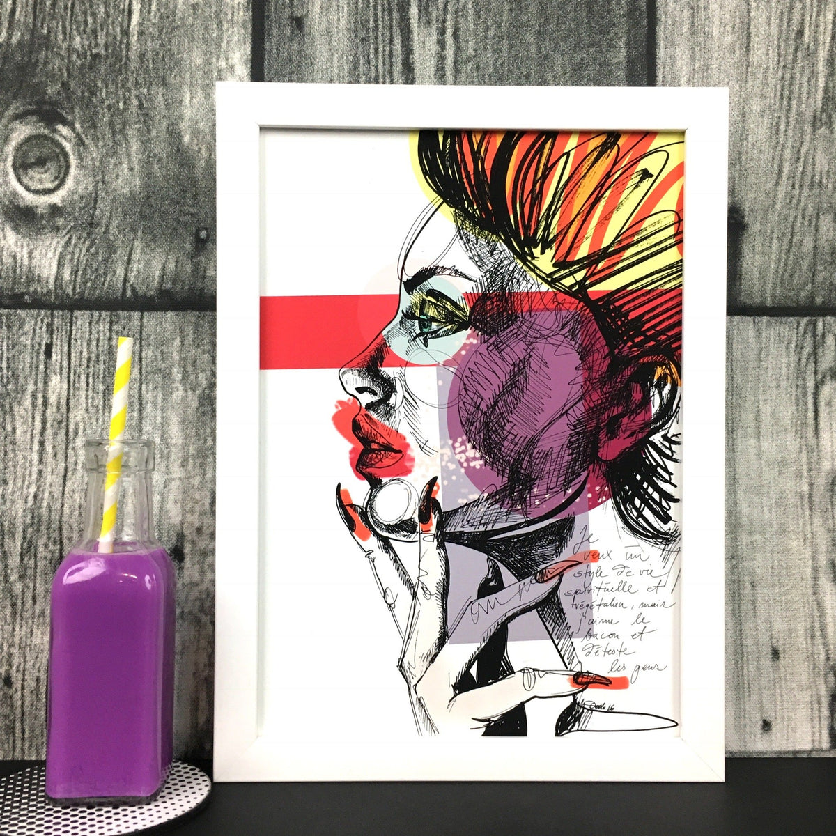 Bacon A3 Print