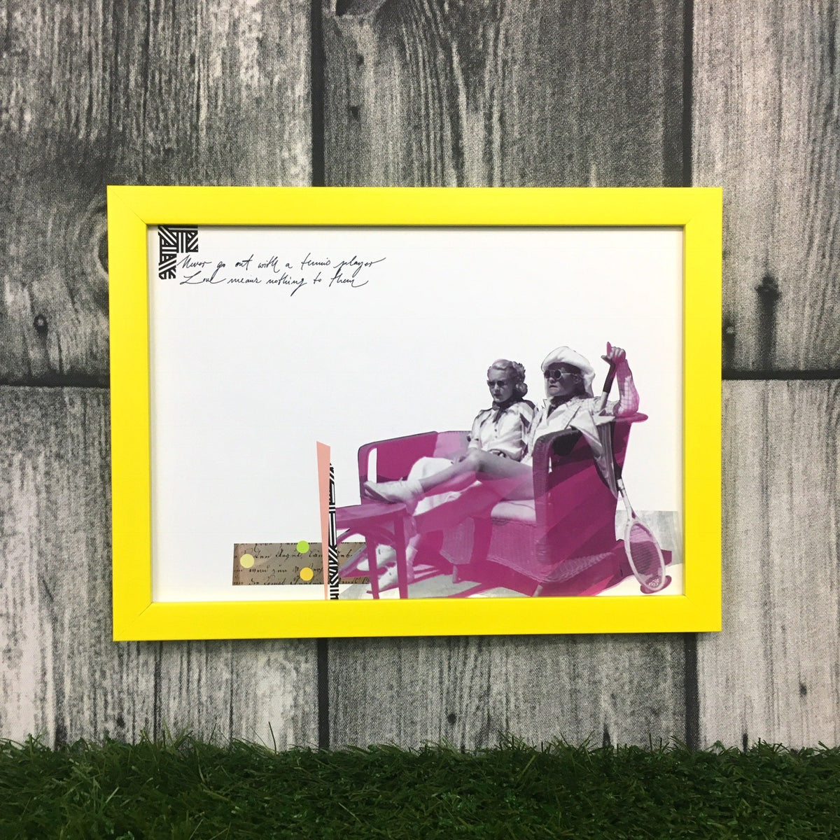 Love Tennis A3 Print