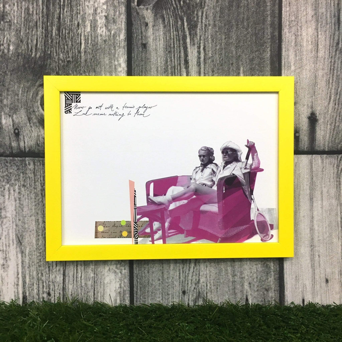 Love Tennis A2 Print