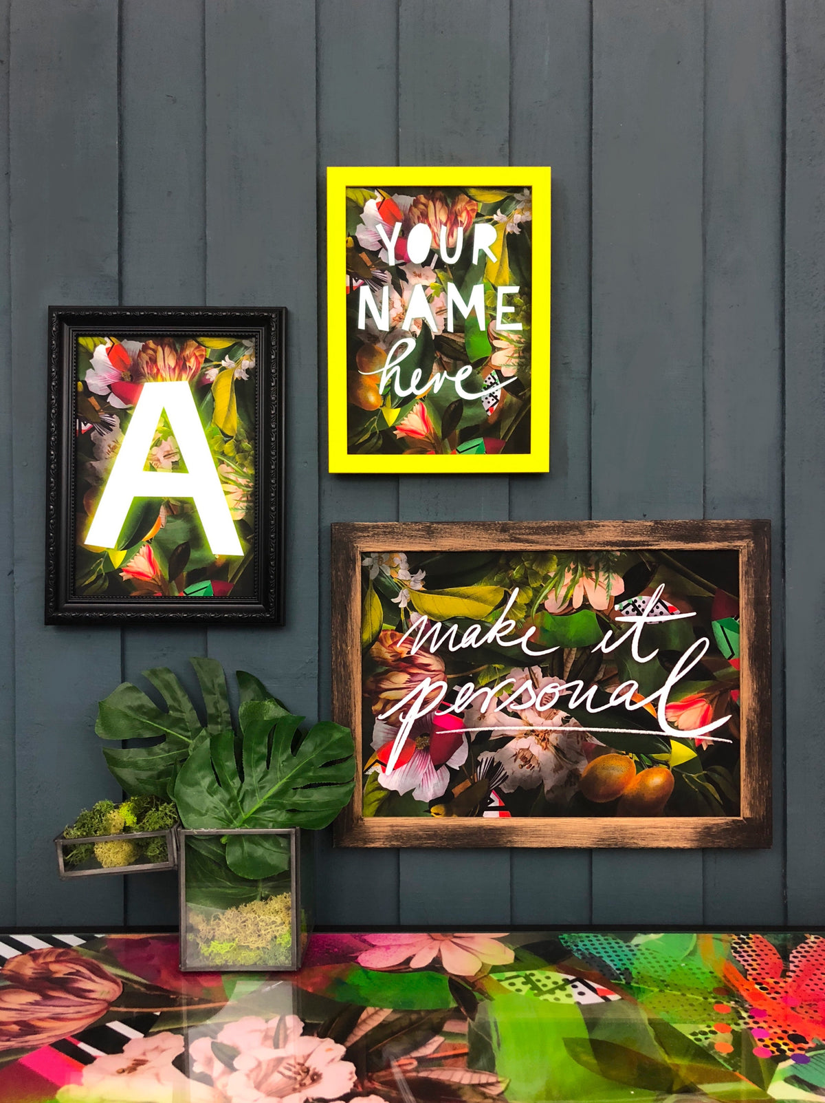 Botanical Landscape Custom A4 Print